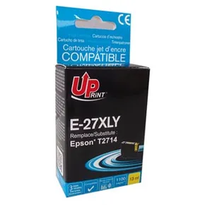 UPrint kompatibel Ink mit C13T27144010, 27XL, yellow, 1100S, 13ml, E-27XLY, für Epson WF-3620, 3640, 7110, 7610, 7620